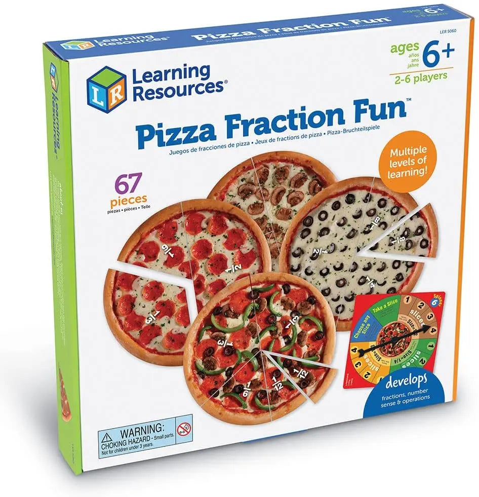 Pizza Fraction Fun Game - Learning Resources | The Dyslexia Shop