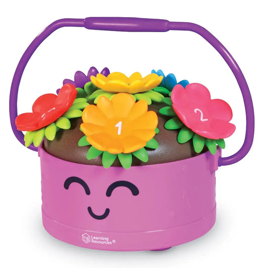 Poppy The Count & Stack Flower Pot | The Dyslexia Shop