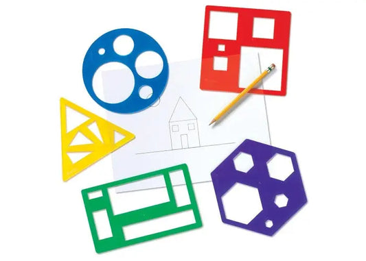 Primary Shapes Template Set | The Dyslexia Shop