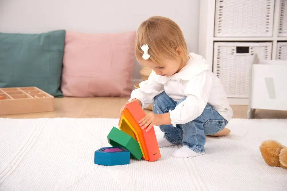 Rainbow Architect Houses - Pk7 | The Dyslexia Shop
