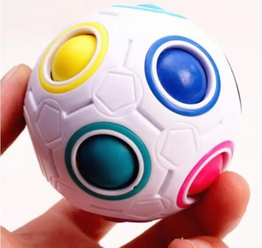 Rainbow Ball Fidget Toy Puzzle | The Dyslexia Shop