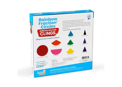 Rainbow Fraction® Circles Demonstration Clings | The Dyslexia Shop