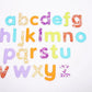 Rainbow Glitter Letters - Pk26 | The Dyslexia Shop