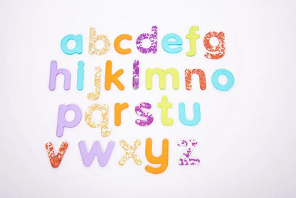 Rainbow Glitter Letters - Pk26 | The Dyslexia Shop