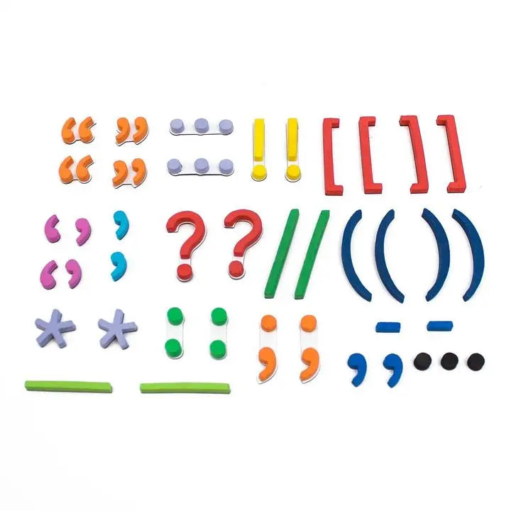 Rainbow Punctuation Marks | The Dyslexia Shop