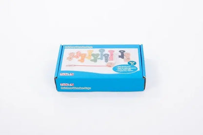 Rainbow Wooden Keys Pack Of 11 - Commotion | The Dyslexia Shop
