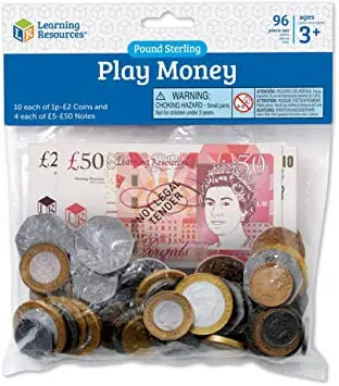 Realistic Money - Notes & Coins | The Dyslexia Shop