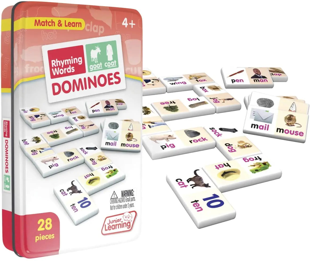 Rhyming Word Dominoes | The Dyslexia Shop