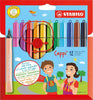 STABILO Cappi Felt-Tip Pen - Wallet of 12 Assorted Colours | The Dyslexia Shop