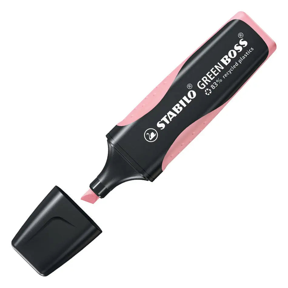 STABILO GREEN BOSS highlighter made from 83% recycled plastic - Single | The Dyslexia Shop