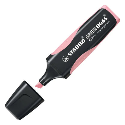 STABILO GREEN BOSS highlighter made from 83% recycled plastic - Single | The Dyslexia Shop