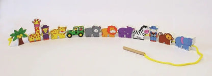 Safari Lacing Blocks - Pk12 | The Dyslexia Shop
