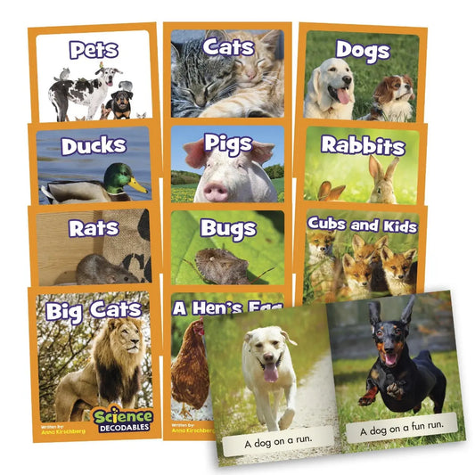 Science Decodables Phase 2 Non-Fiction | The Dyslexia Shop