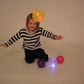 Sensory Flashing Balls (Textured) - Pk4 | The Dyslexia Shop