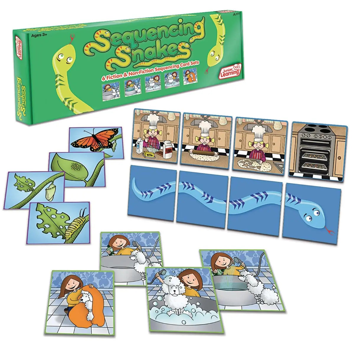 Sorting Snakes Sequencing Snakes | The Dyslexia Shop
