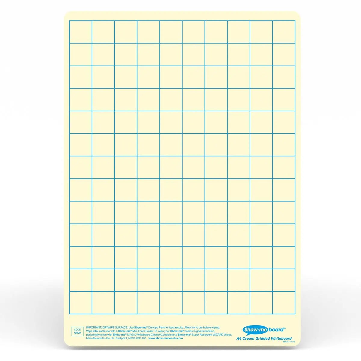 Show-Me - A4 Gridded Tinted Drywipe Boards | The Dyslexia Shop