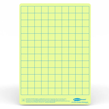 Show-Me - A4 Gridded Tinted Drywipe Boards | The Dyslexia Shop