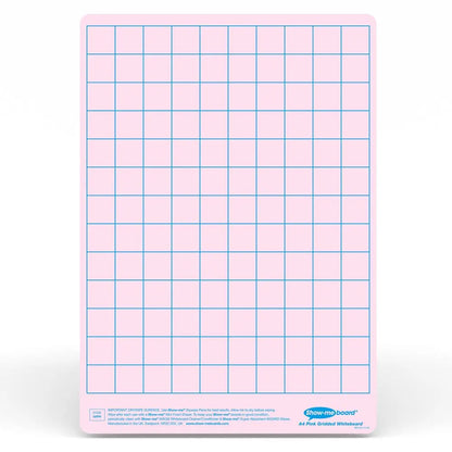 Show-Me - A4 Gridded Tinted Drywipe Boards | The Dyslexia Shop