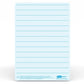 Show-Me - A4 Lined Tinted Drywipe Boards | The Dyslexia Shop