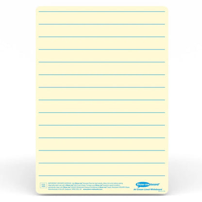 Show-Me - A4 Lined Tinted Drywipe Boards | The Dyslexia Shop