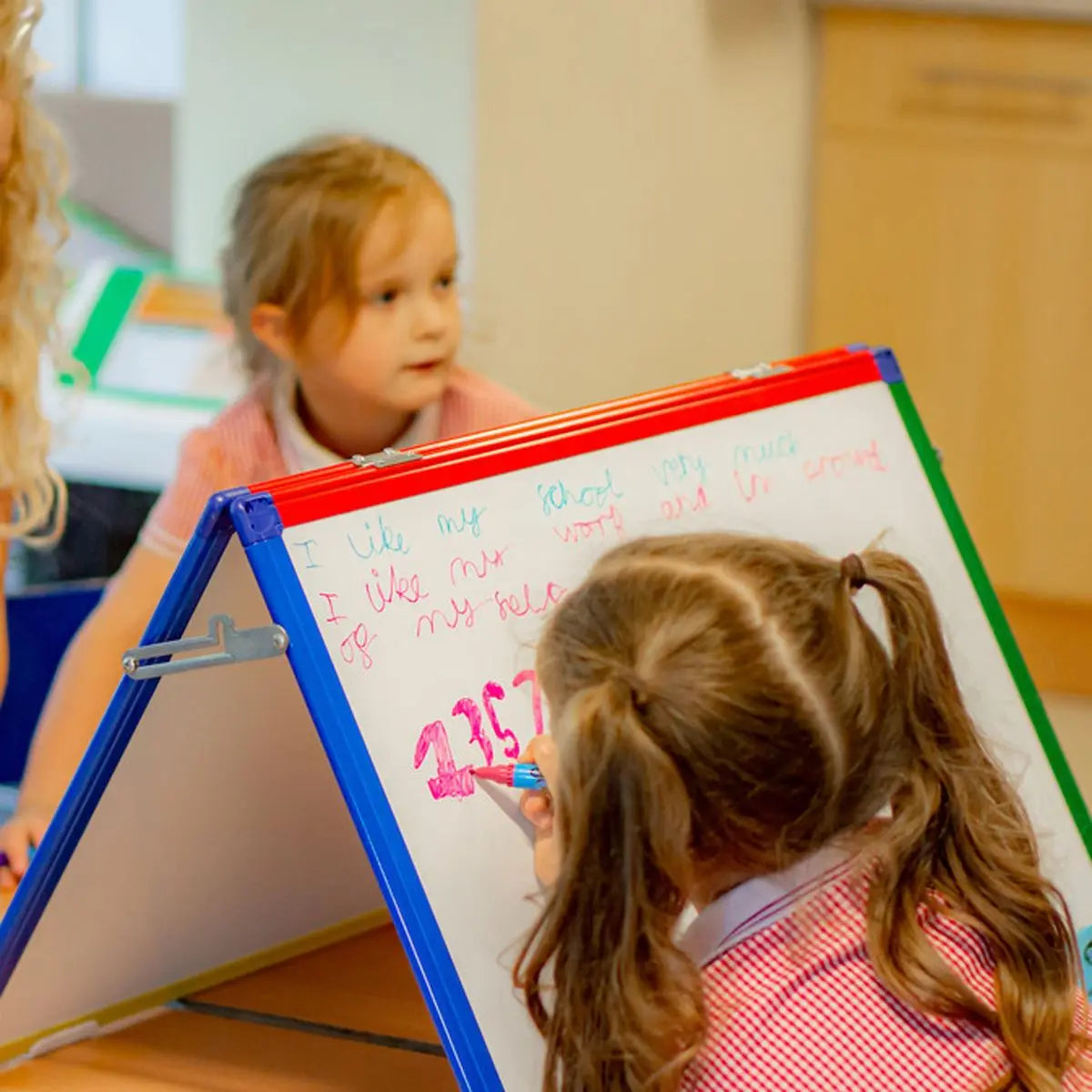 Show-me A2 Desktop Magnetic Drywipe Easel | The Dyslexia Shop