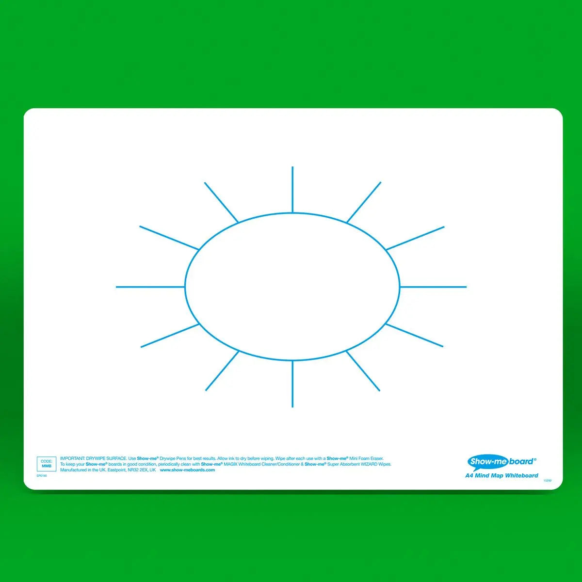 Show-me A4 Mind Map Whiteboards | The Dyslexia Shop