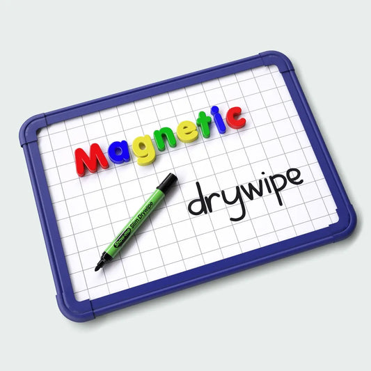 Show-me Gridded/Plain Magnetic Framed Whiteboards | The Dyslexia Shop