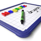 Show-me Gridded/Plain Magnetic Framed Whiteboards | The Dyslexia Shop