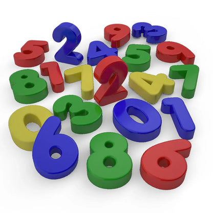 Show-me Magnetic Numbers and Maths Symbols - Tub of 286 | The Dyslexia Shop