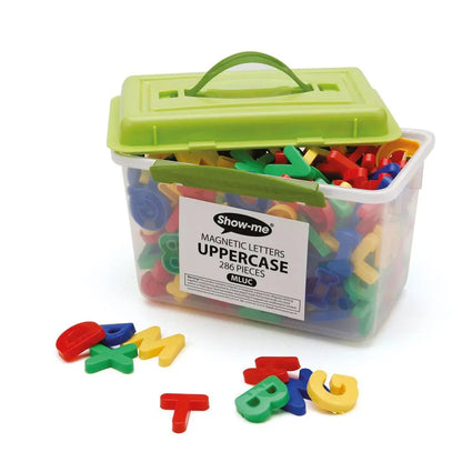 Show-me Magnetic Uppercase Letters - Tub of 286 | The Dyslexia Shop
