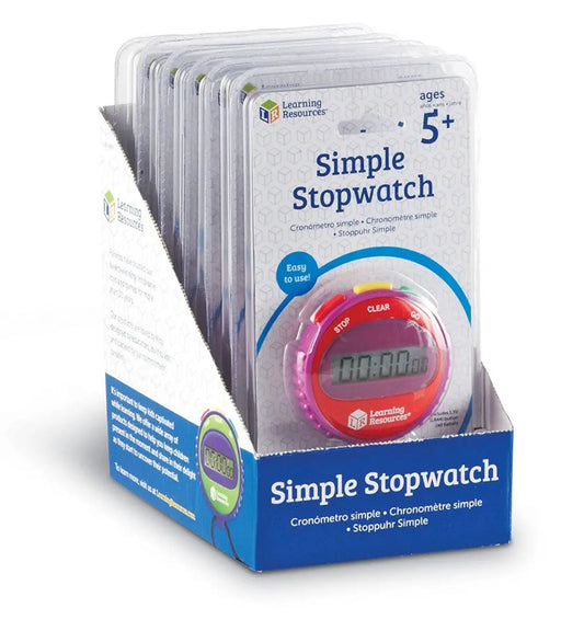 Simple Stopwatch ( Set of 6) | The Dyslexia Shop