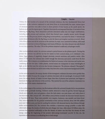 Simplex A4 Coloured Overlay | The Dyslexia Shop