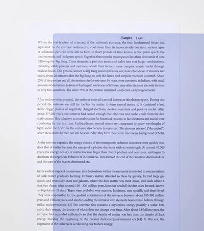 Simplex A4 Coloured Overlay | The Dyslexia Shop