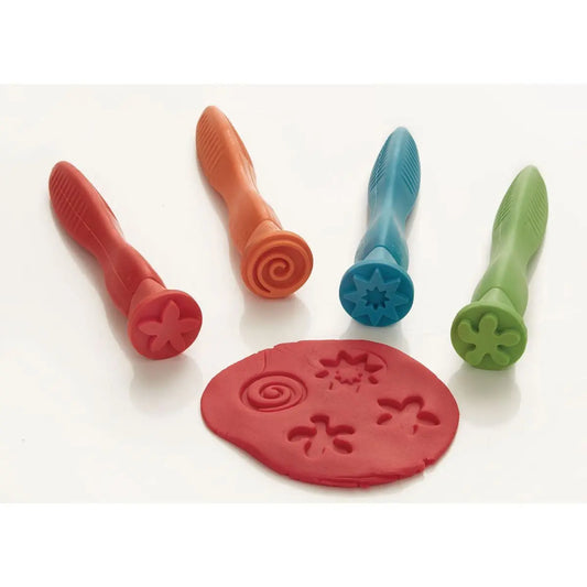 Soft Grip Pattern Stampers - Pack of four | The Dyslexia Shop