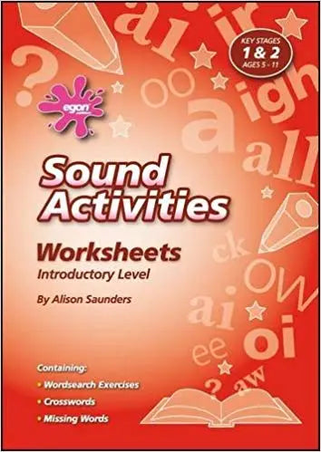 Sound Activities - Worksheets Introductory Level | The Dyslexia Shop