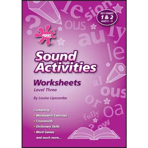 Sound Activities - Worksheets Level Three | The Dyslexia Shop