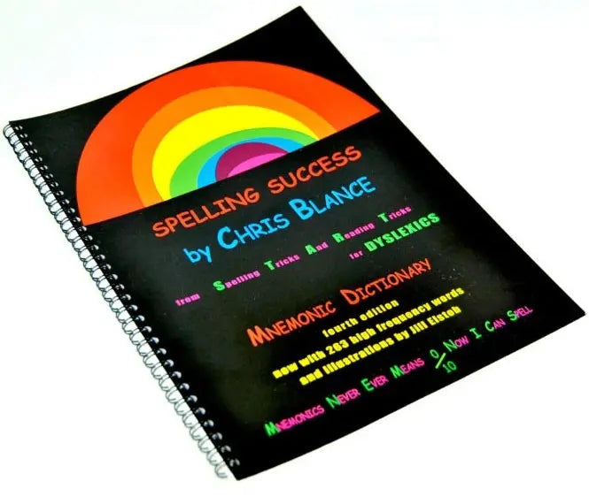 Spelling Success - Mnemonic Dictionary by Chris Blance | The Dyslexia Shop