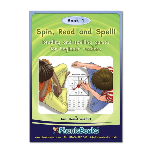 Spin, Read & Spell, Book 1 - Phonic Books | The Dyslexia Shop