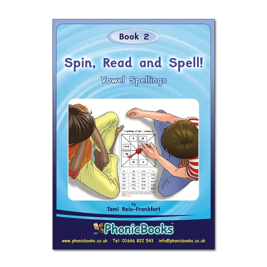 Spin, Read & Spell, Book 2 - Phonic Books | The Dyslexia Shop