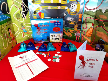 Sports Theme Pack 1 - Spikes Sight Words | The Dyslexia Shop