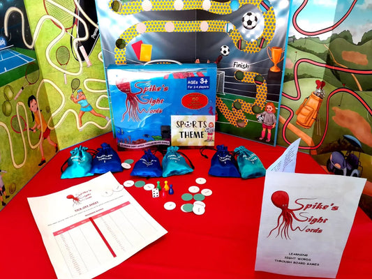 Sports Theme Pack 1 - Spikes Sight Words | The Dyslexia Shop