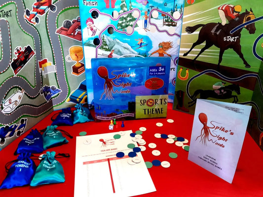 Sports Theme Pack 2 - Spikes Sight Words | The Dyslexia Shop