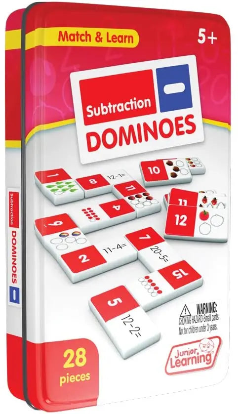 Subtraction Dominoes | The Dyslexia Shop
