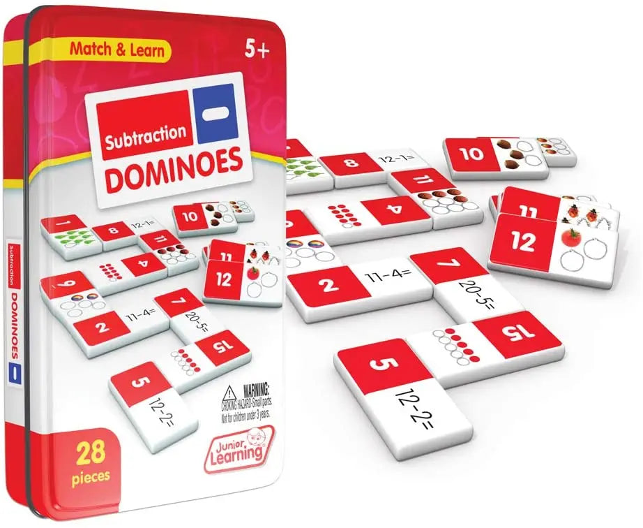 Subtraction Dominoes | The Dyslexia Shop