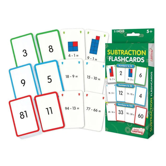 Subtraction Flashcards | The Dyslexia Shop