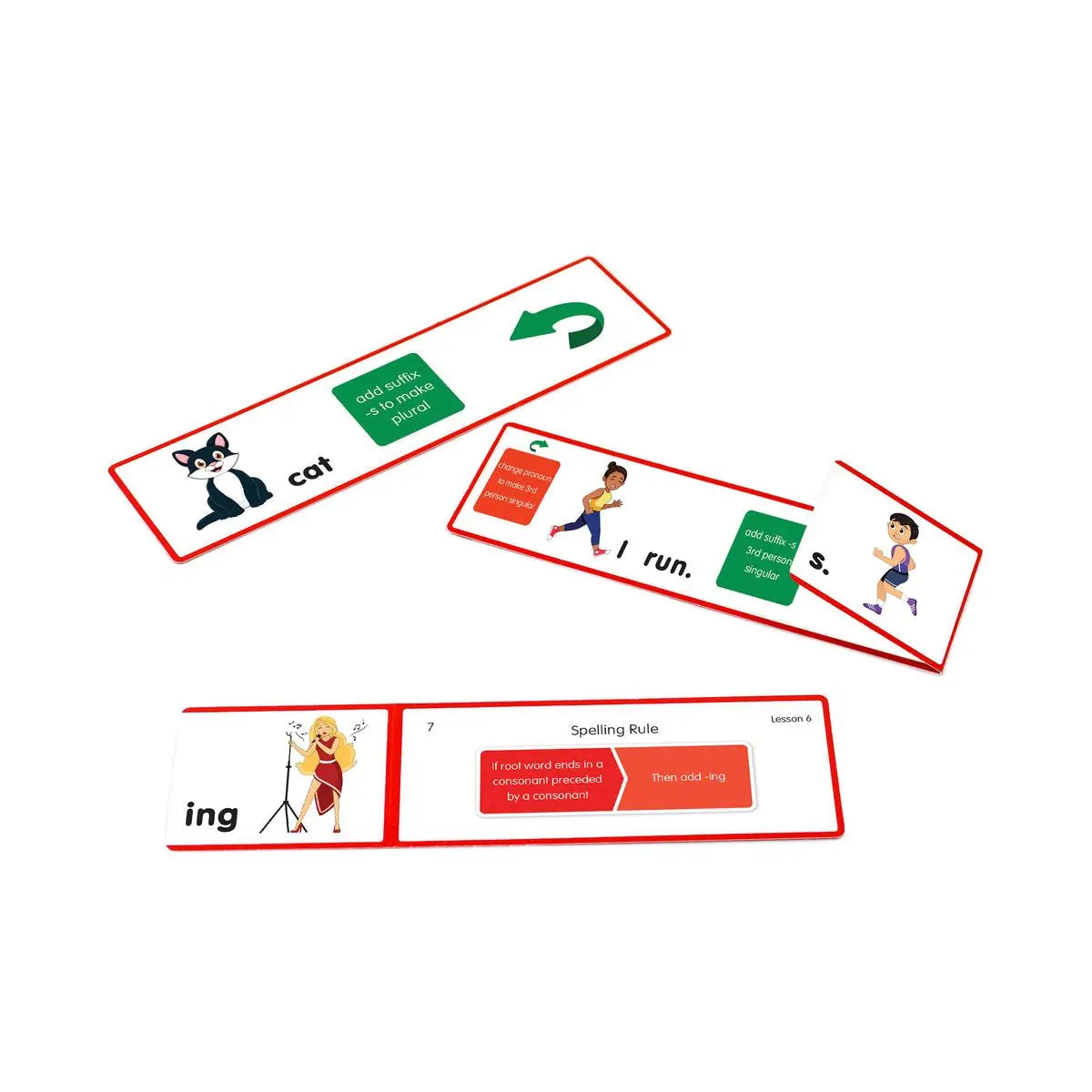 Suffix Cards | The Dyslexia Shop