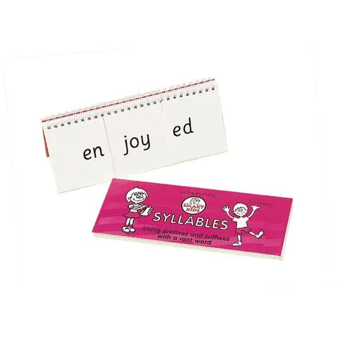 Syllables Flip Book | The Dyslexia Shop