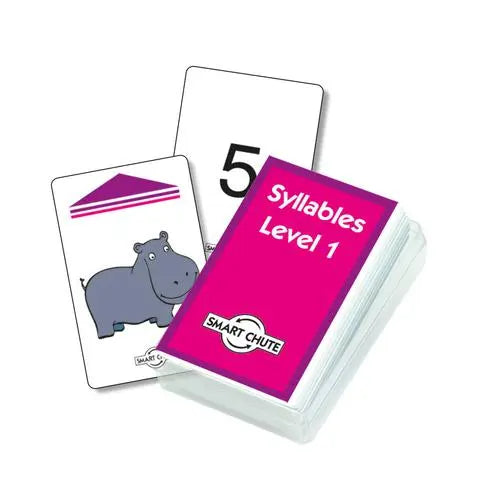 Syllables Level 1 Chute Cards | The Dyslexia Shop