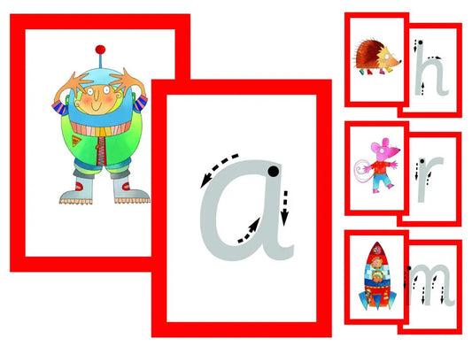 Teacher's Letters & Picture Cards (Infant Print) | The Dyslexia Shop