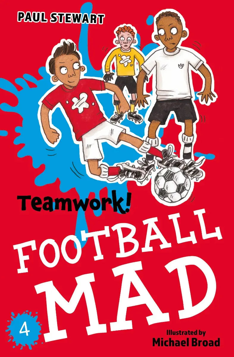Teamwork (Football Mad #4) by Paul Steward | The Dyslexia Shop